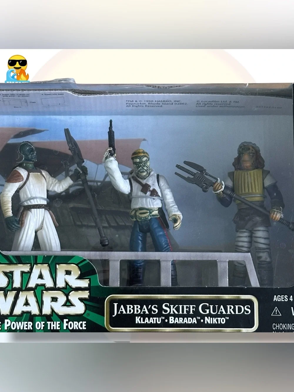 Star Wars: The Power Of The Force Jabba’s Skiff Guards Action Figure Set